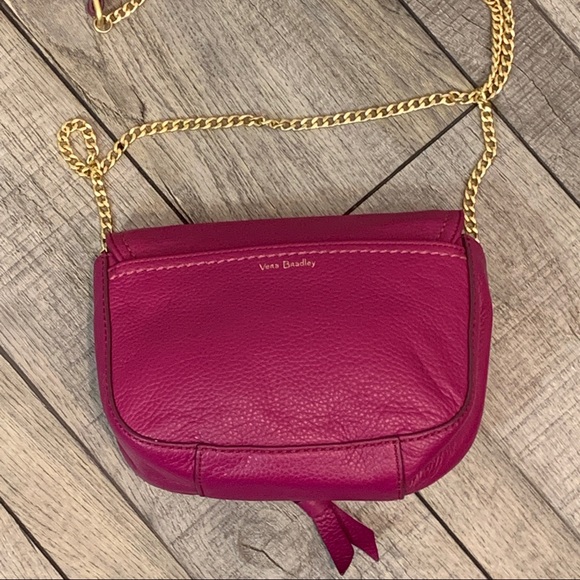 Vera Bradley Carson Mini Saddle Bag in Wild Berry - Picture 2 of 10